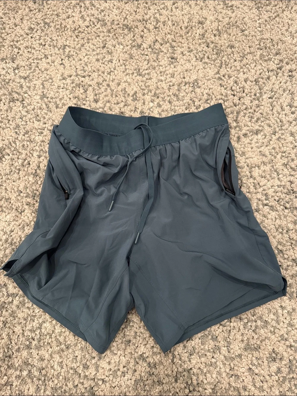 all in motion Men's Athletic Shorts in Dark Teal